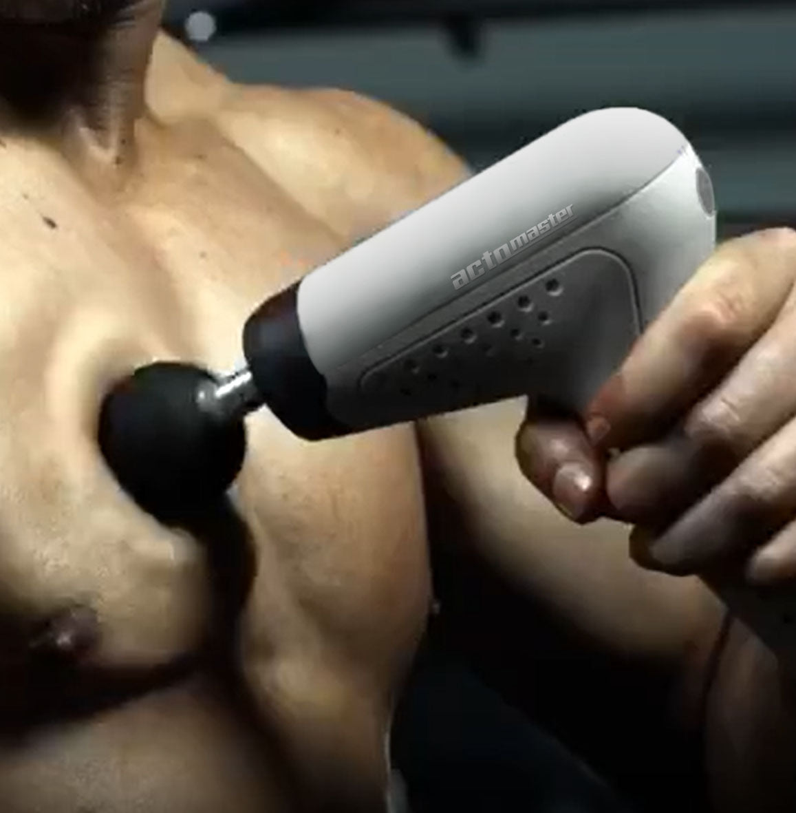 Powerful Deep Tissue Percussion Massager with Extra Lithium Battery