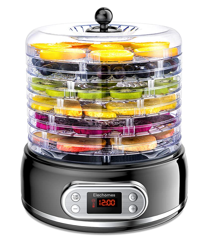 Elechomes 6-Tray Food Dehydrator (Open Box Condition)