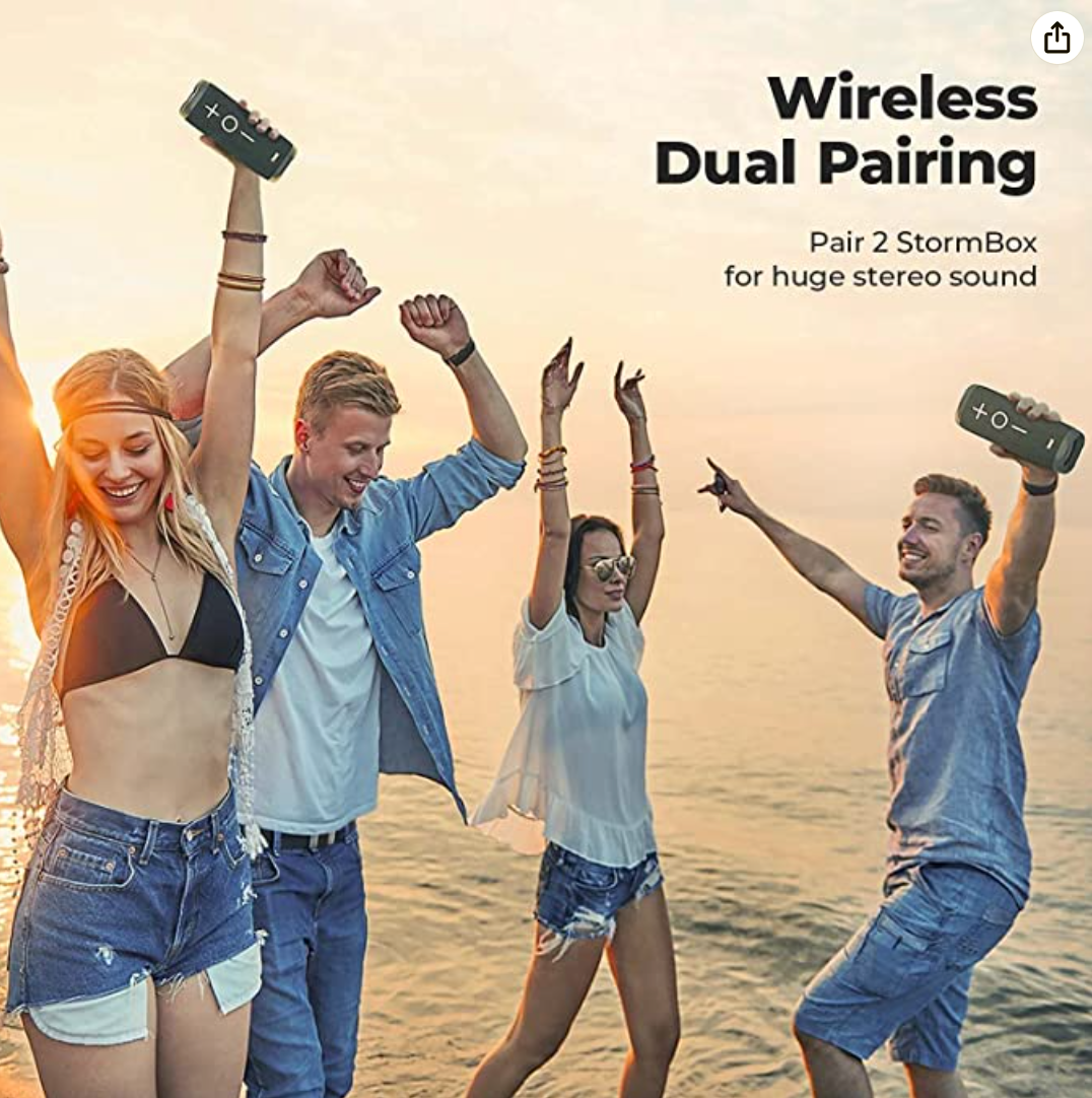 Tribit 24W Portable StormBox Bluetooth Speaker