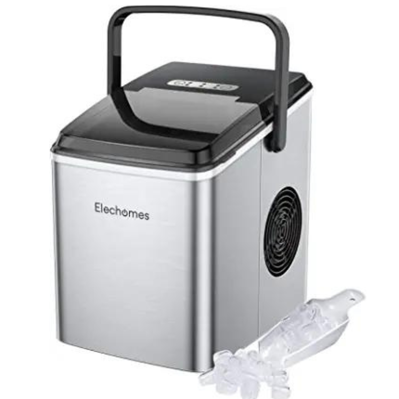 Elechomes Countertop Portable Ice Maker Machine (OPEN Box Condition)