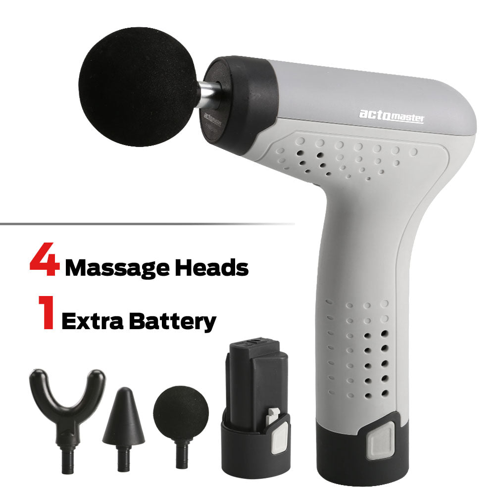 Powerful Deep Tissue Percussion Massager with Extra Lithium Battery