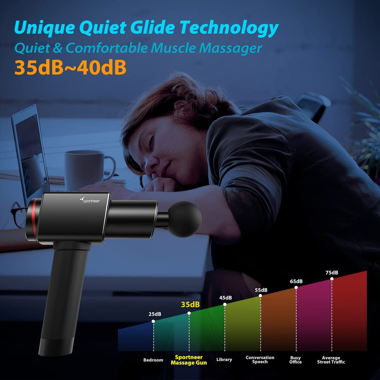 Deep Tissue Percussion Muscle Massager Gun