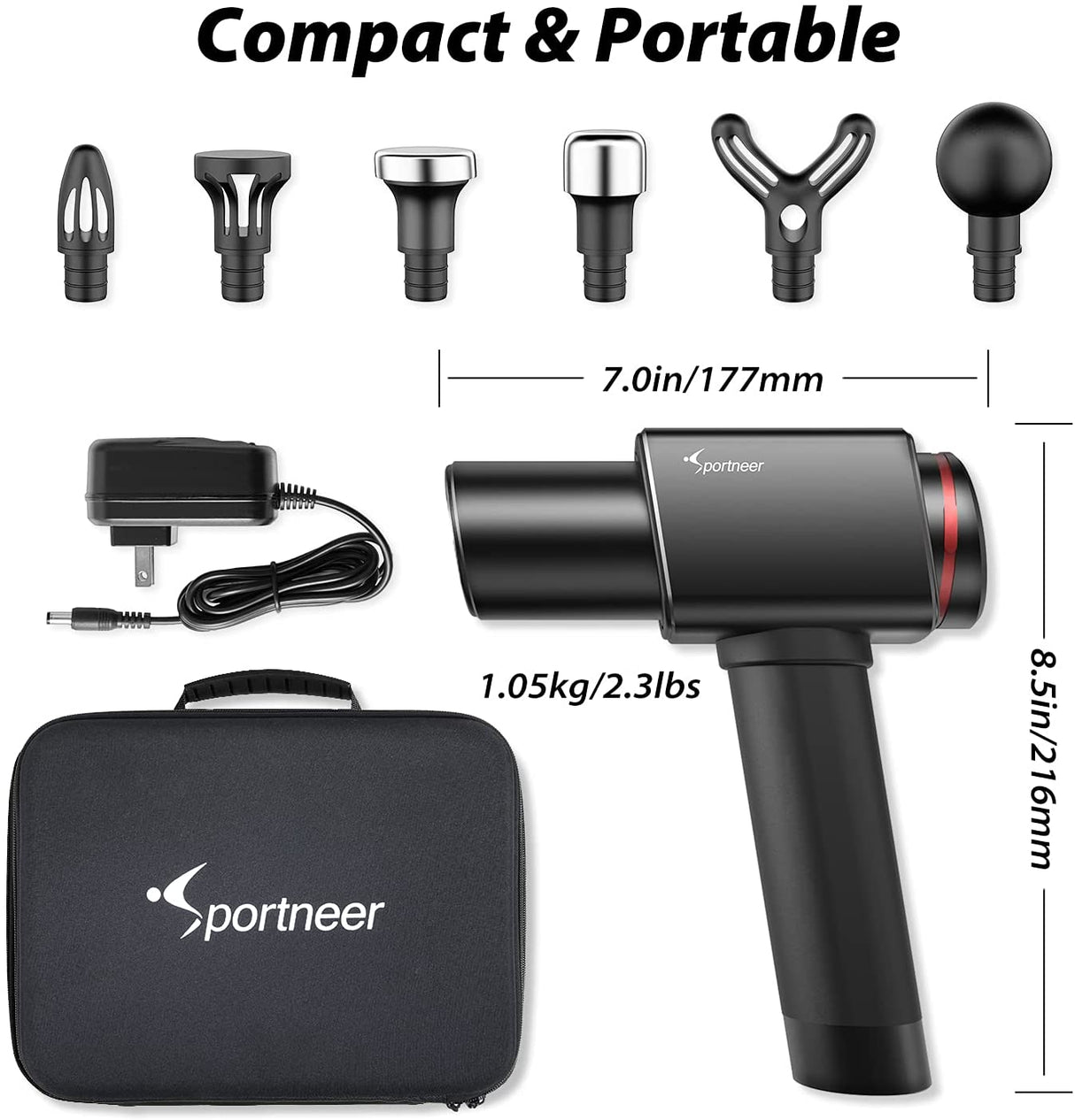 Deep Tissue Percussion Muscle Massager Gun