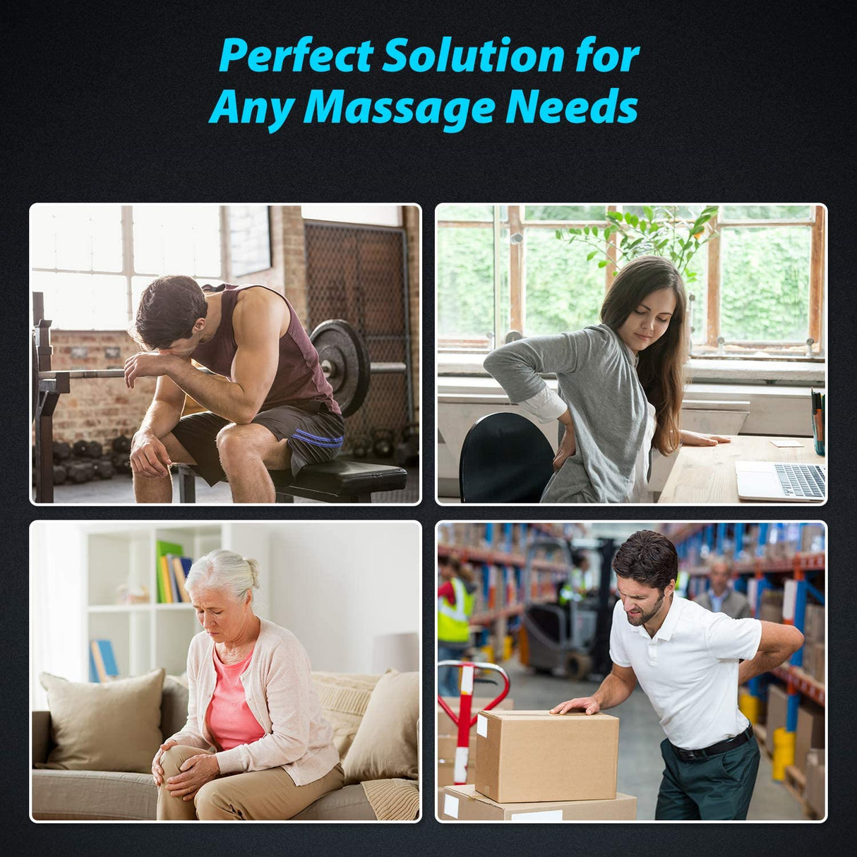 Deep Tissue Percussion Muscle Massager Gun
