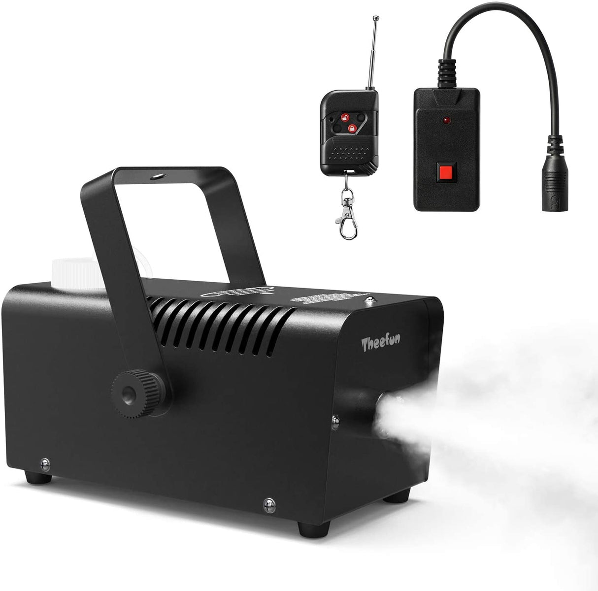 Theefun 400W Smoke Machine with 2000CFM Fog, Wired and Wireless Remote Control