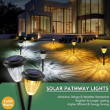 10pack Solar Pathway Lights