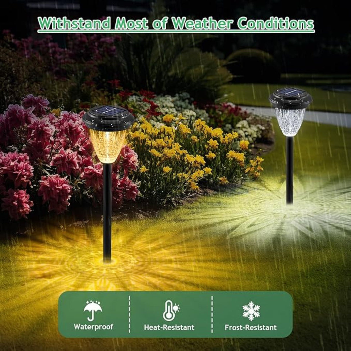 10pack Solar Pathway Lights