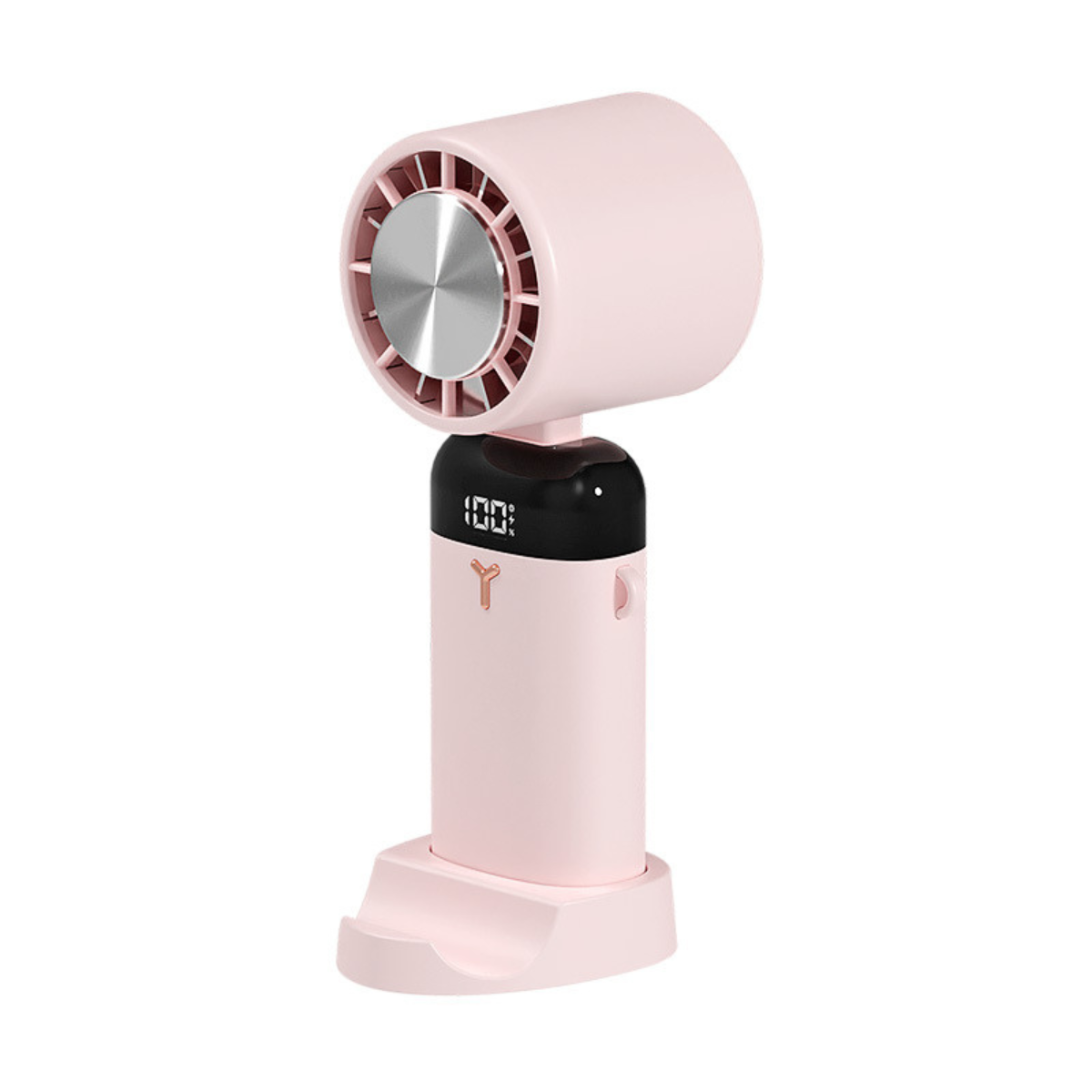 Mini Cooling Handheld Fan with LED Digital Display