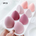 8 pc Teardrop Egg Shape Beauty Blender Puff Makeup Sponge Set With Storage Box