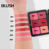 12 Colors Blusher Contour and Highlighter Palette