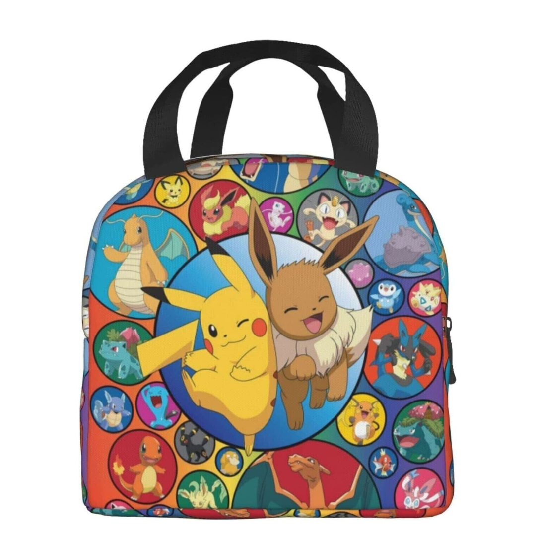 Pokemon Leakproof Reusable Insulated Lunch Tote Bag