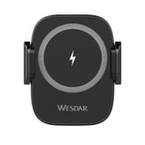 Wesdar 15w Fast Wireless Car Charger Mount with Air Vent Clip