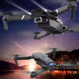 Myshle Foldable Drones with 4K HD Camera Avoid Obstacles, Black