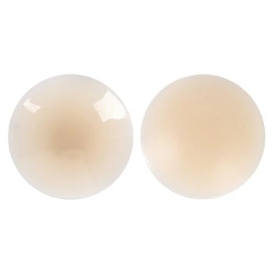 1 pair Light Skin Tone Silicone Nipple Cover