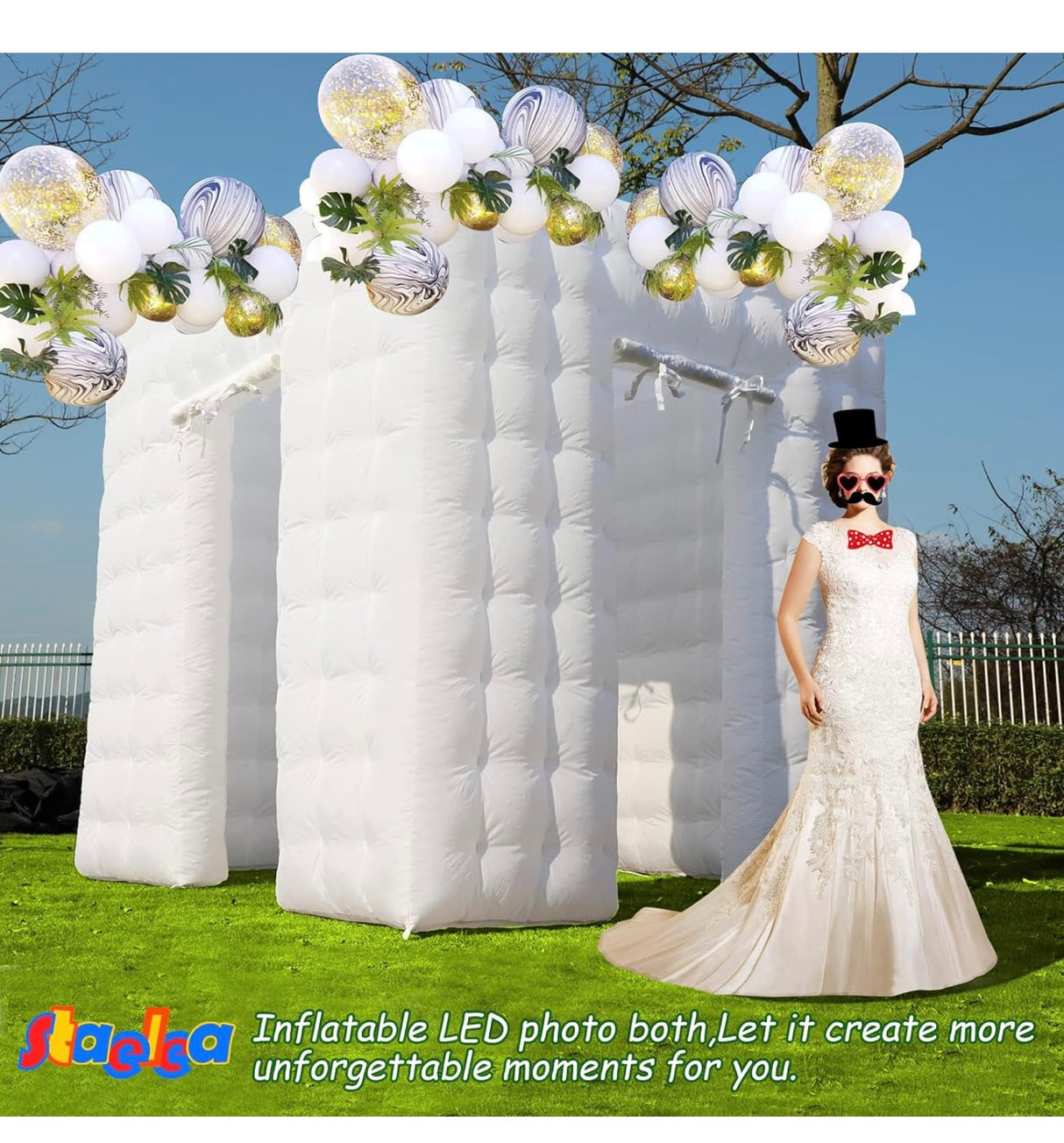 Portable Inflatable Photo Booth Enclosure