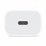 20W USB-C charging adapter front view with single USB-C port