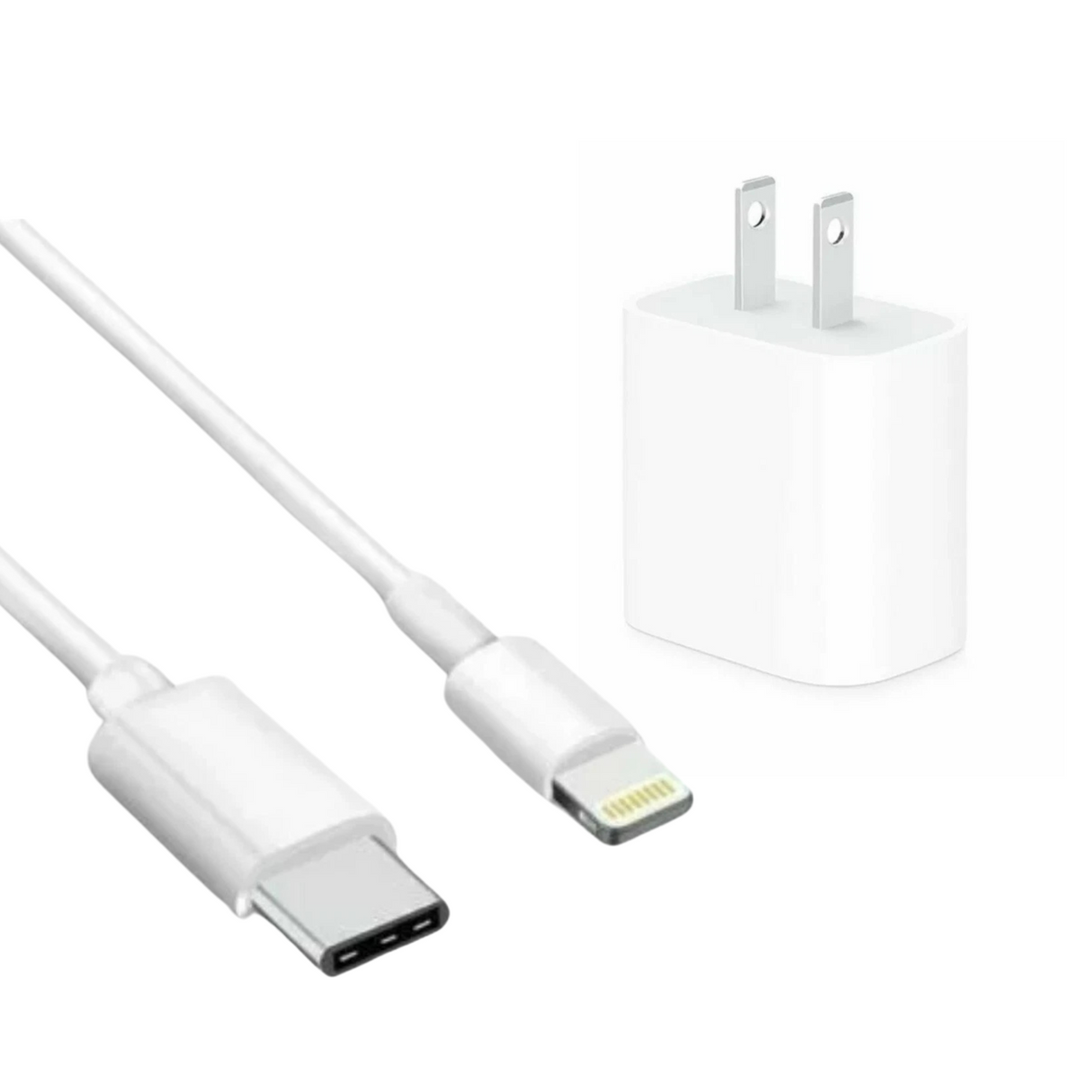 20w Power Adapter USB-C to Lightning Cable
