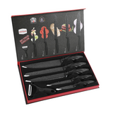 6 Piece Professional Stainless Steel Kitchen Knife Set