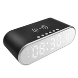 3 In 1 Wireless Charger Multi-Function Time, Temperature and Electronic Digital Alarm Clock