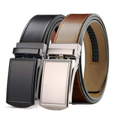 2 pack Men's West Leathers Slide Ratchet Belt Genuine Leather 44 Inches