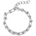 T Horseshoe Buckle Bracelet with Clavicle Chain for Women