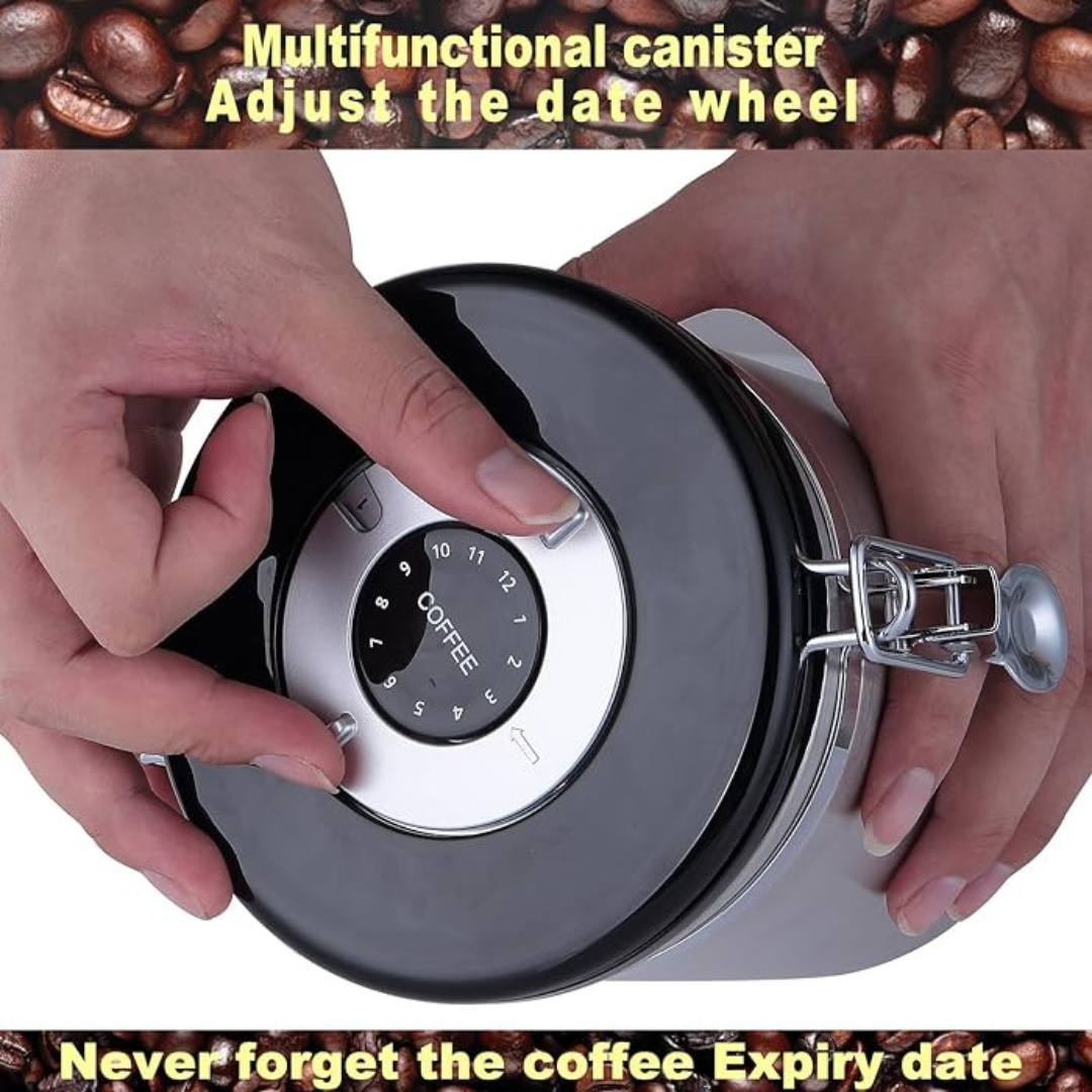 HomsHug Coffee Storage Canister Stainless Steel