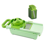 6 In 1 Foldable Food Vegetable Slicer Grater With Container