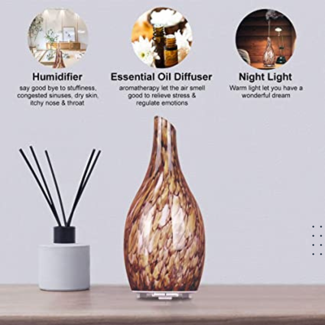 Essential Oil Diffuser Ultrasonic Cool Mist Humidifier