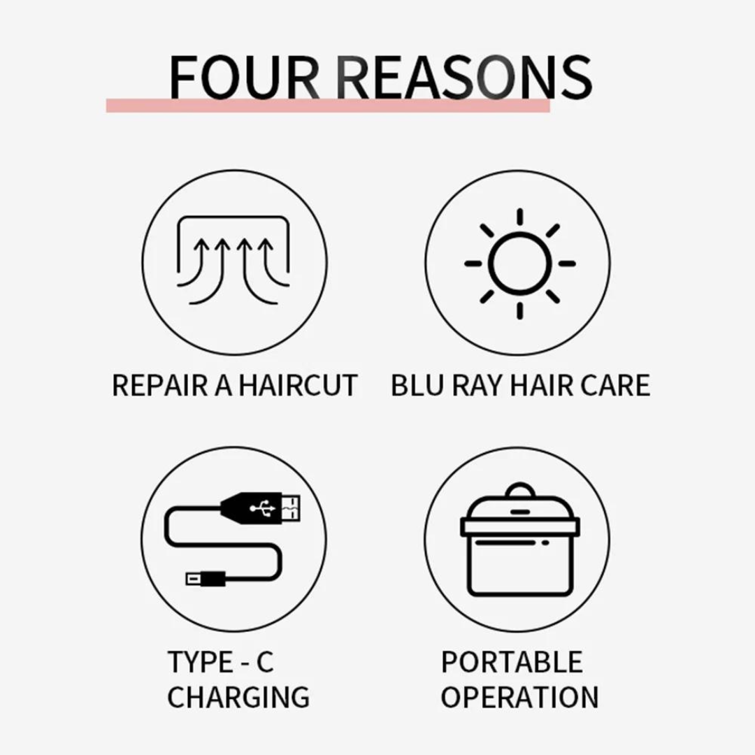 Cordless Split End Hair Trimmer