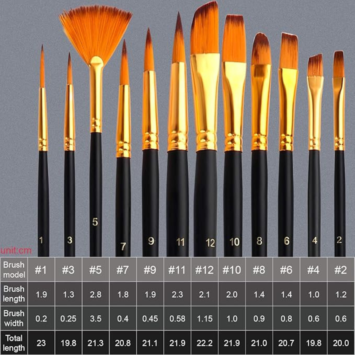 56 pcs Professional Acrylic Paint Set