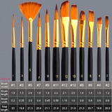 56 pcs Professional Acrylic Paint Set