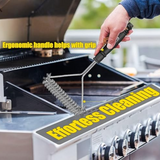 BBQ Grill Cleaning Brush Durable Rust Resistant Bristles