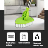 3 in 1 Scrub Cleaning Brush with 35 Inch Long Extendable Handle