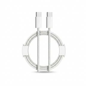 60W USB-C to USB-C charging cable 2 meter on white background.