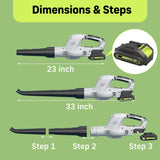 Cordless Electric Leaf Blower
