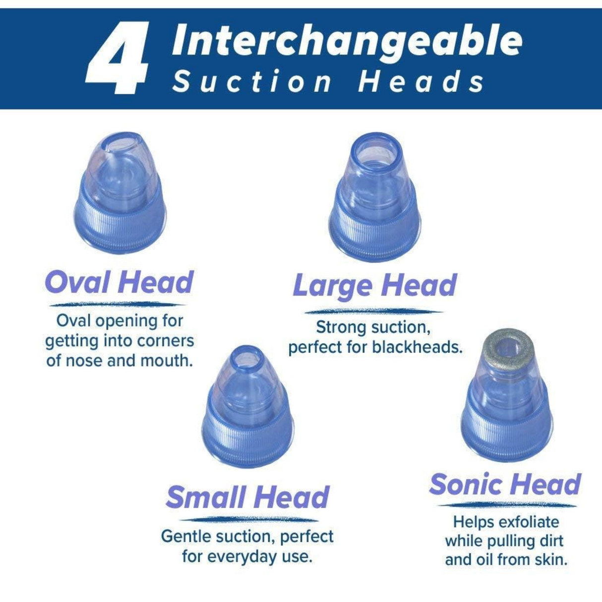 4 in 1 Multi-Function Derma Suction Pore Cleansing Vacuum