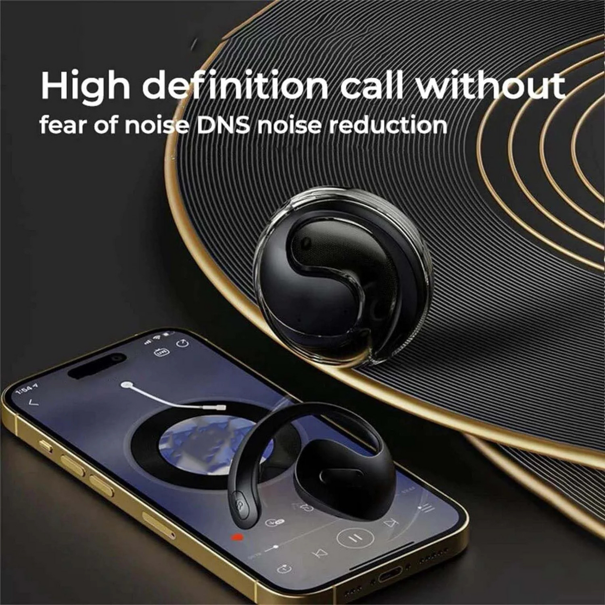 JM13 Sports Bluetooth  Wireless Earbuds 5.4 HiFi Stereo Sound