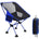 Backpack Camping Chairs for Adults, Folding Portable Camp Gear Outdoor Chairs