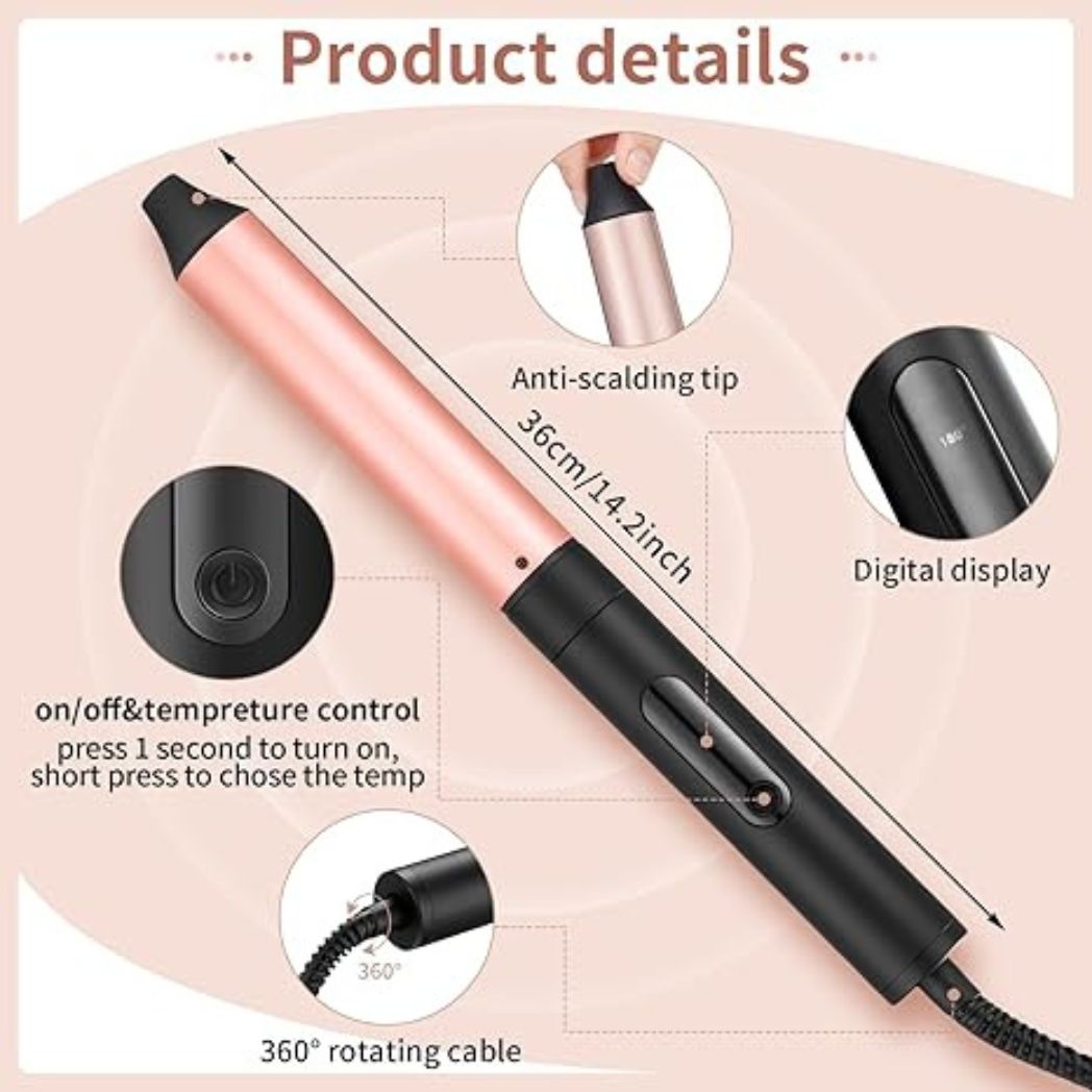 6 in 1 Fast Heating Curling Iron Set