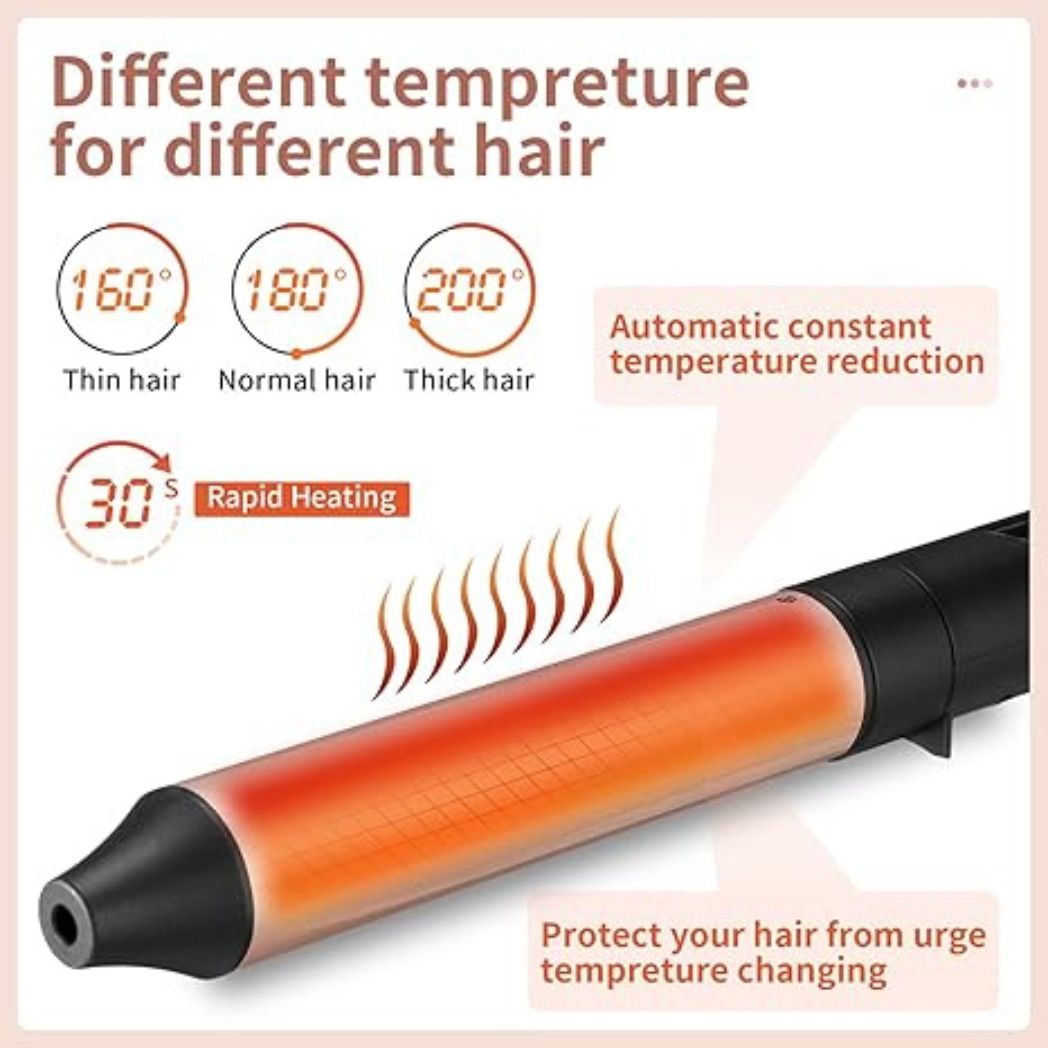 6 in 1 Fast Heating Curling Iron Set