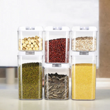 6 pc Set BPA Free Airtight Kitchen Food Storage Containers
