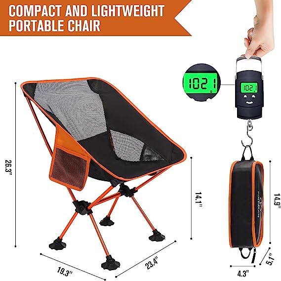 Folding Camping Chair Lightweight Portable Outdoor Chair For