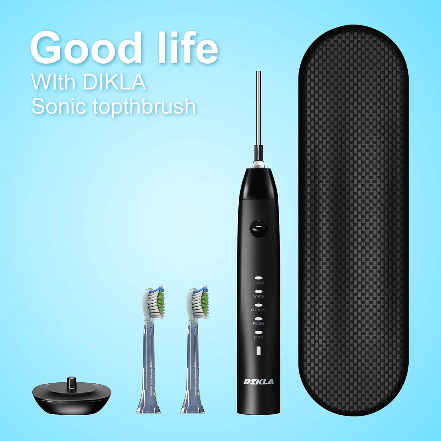 DIKLA Photo-Catalytic Sonic Electric Toothbrush