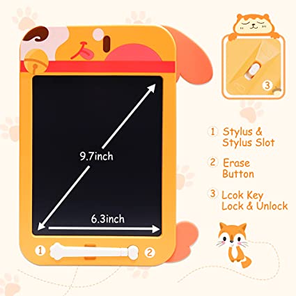 10.5 Inch LCD Writing Tablet Doodle Board for Kids