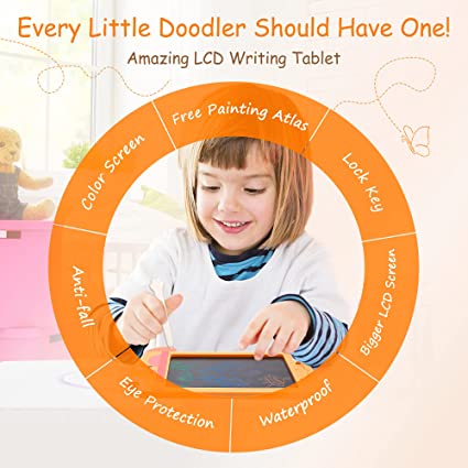 10.5 Inch LCD Writing Tablet Doodle Board for Kids