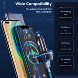 Fast Charging 30W & 60W USB Type-C Car Charger