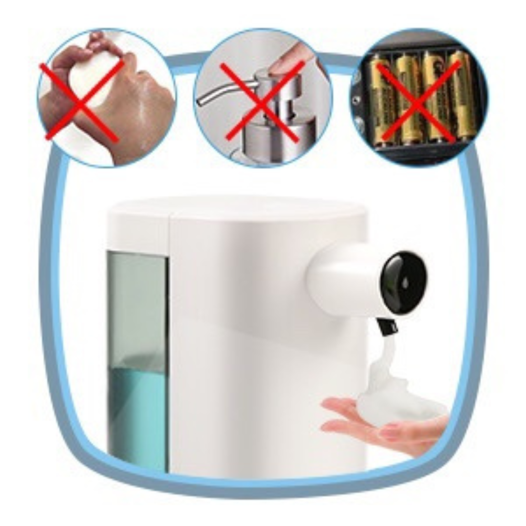 Automatic Soap / Hand Sanitizer Dispenser Smart Sensor Rechargeable With 3 Dispensing Levels Waterproof
