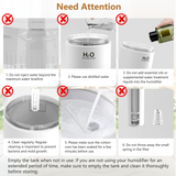 Portable Mini Humidifier 350ml