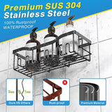 5 Pack Rustproof Stainless Steel Shower Caddy