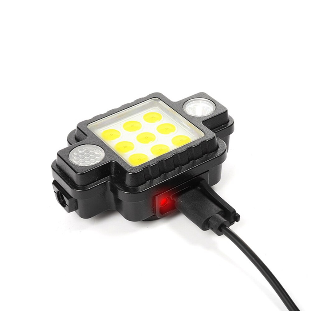 USB C Rechargeable LED Headlamp Mini Portable Head Flashlight 800mAh